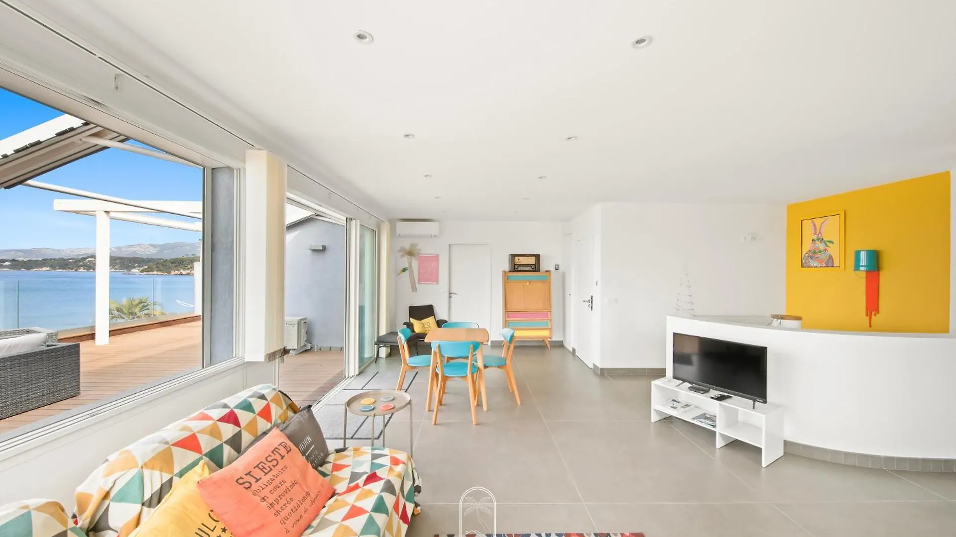 Villa Antoine 1Er Etage Vue Mer La Garonne Wifi Pk By Hc Le Pradet 0*,